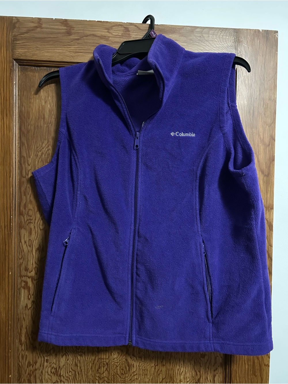 Columbia Purple Fleece Vest